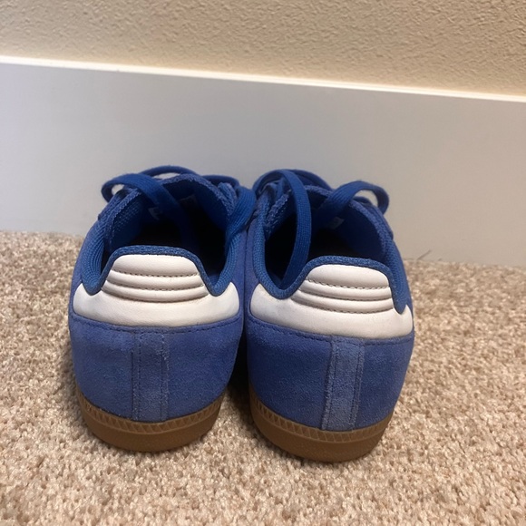 Adidas Samba Blue and White Sneakers - Picture 5 of 7